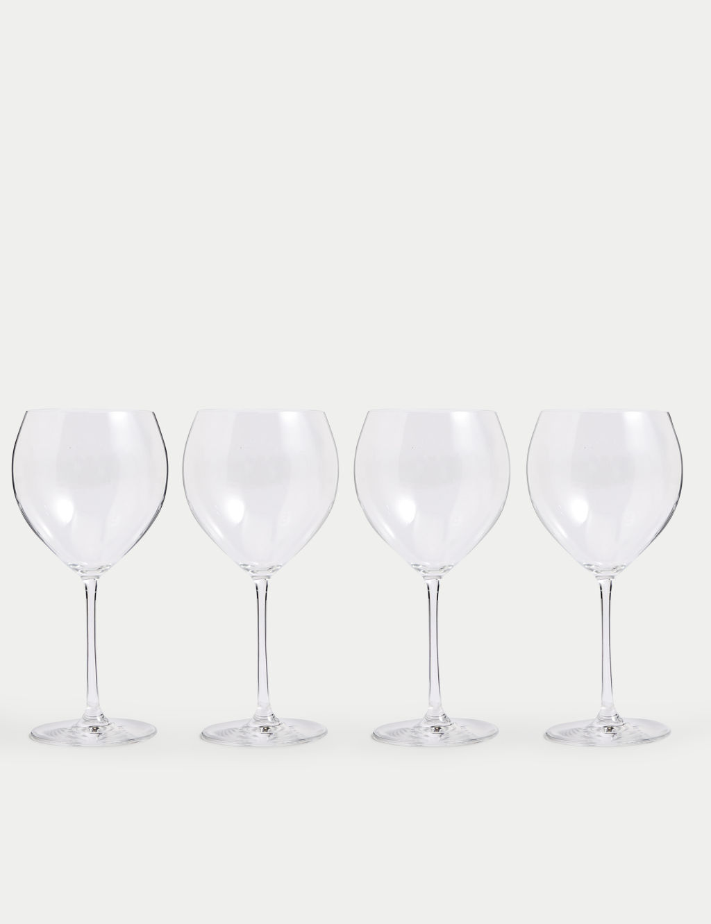 The Sommelier's Edit Set of 4 Rich White Wine Glasses - 1SIZE - Clear, Clear