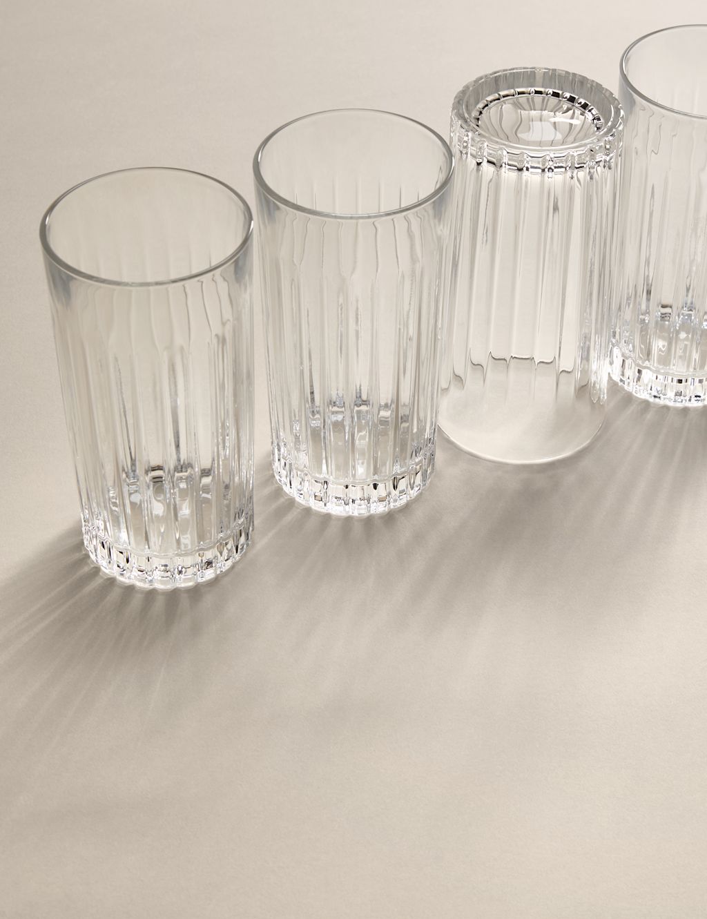 Marks and Spencer Set of 4 Timeless Hi Ball Glasses - 1SIZE