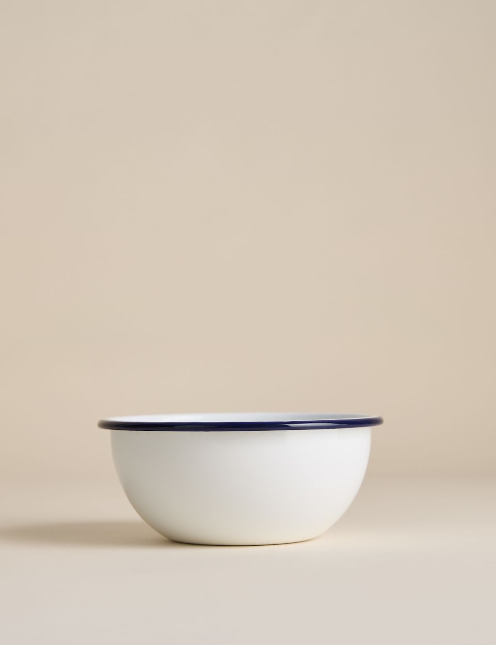 M&S Enamel 16cm Small Mixing Bowl - Dark Blue Mix, Dark Blue Mix