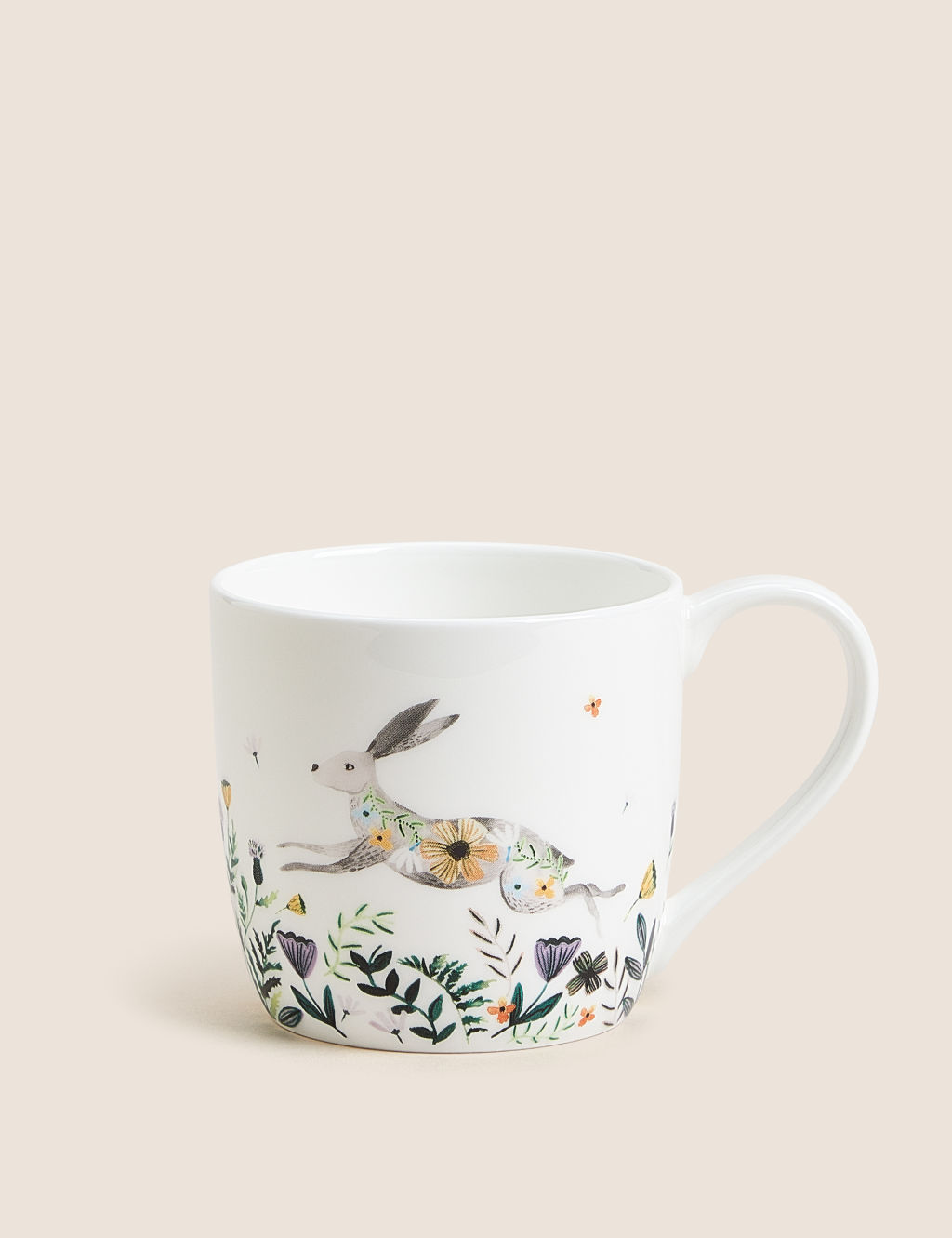 M&S Woodland Rabbit Mug - 1SIZE - Multi, Multi