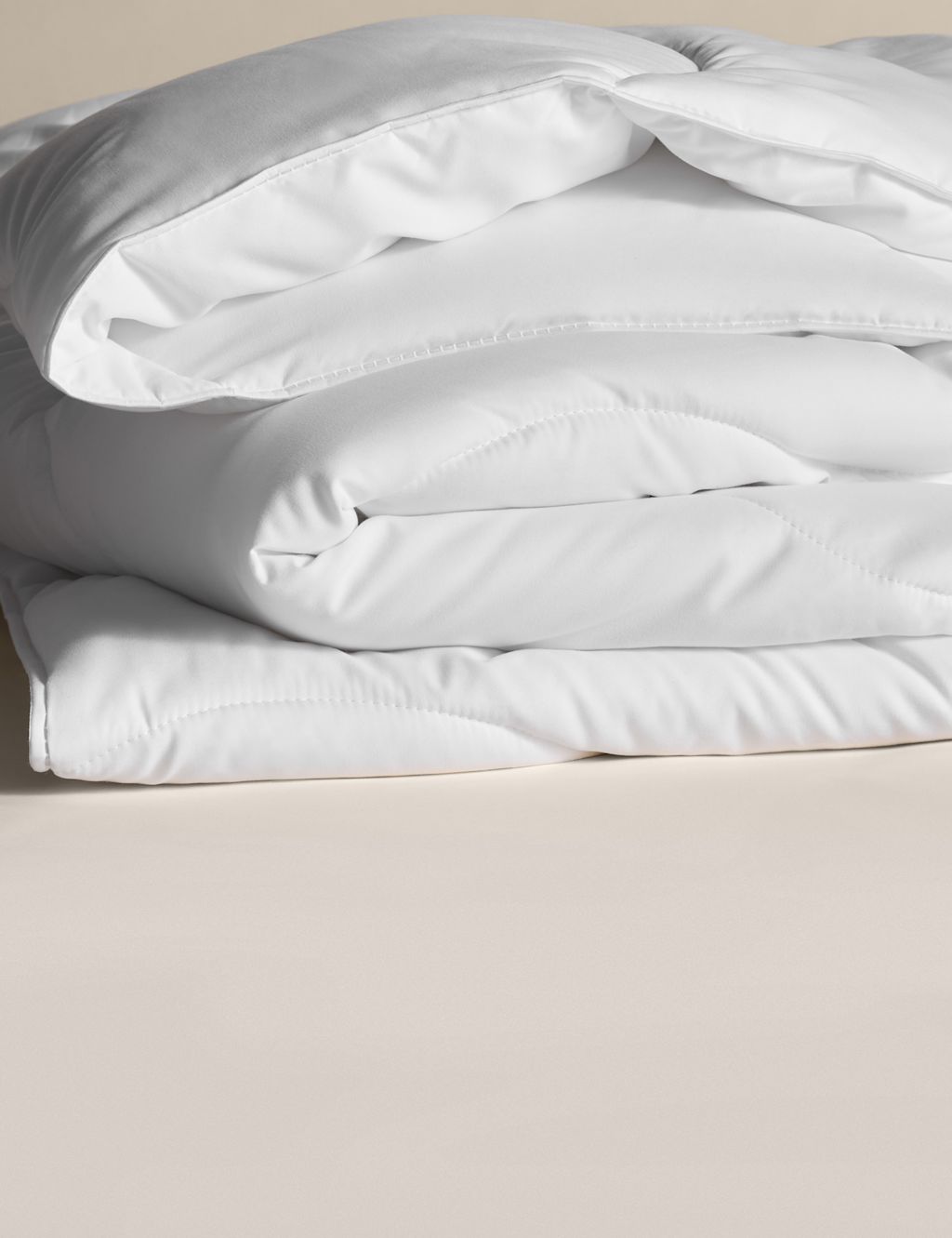 M&S Advanced Allergy Protection 10.5 Tog Duvet - Super King Size (6 ft) - White, White