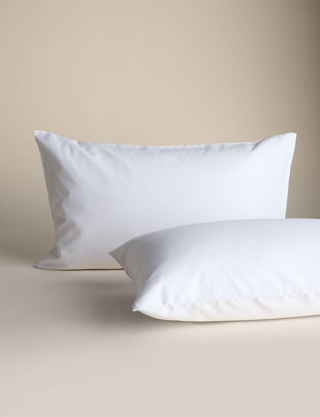 M&S 2 Pack Ultimate Comfort Pillow Protectors - White, White