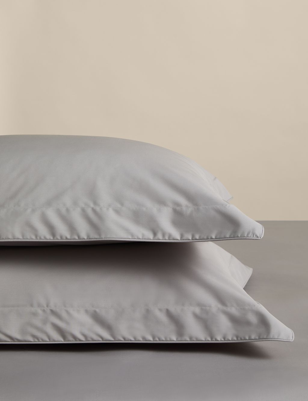 M&S 2 Pack Egyptian Cotton Oxford Pillowcases - Marble, Marble