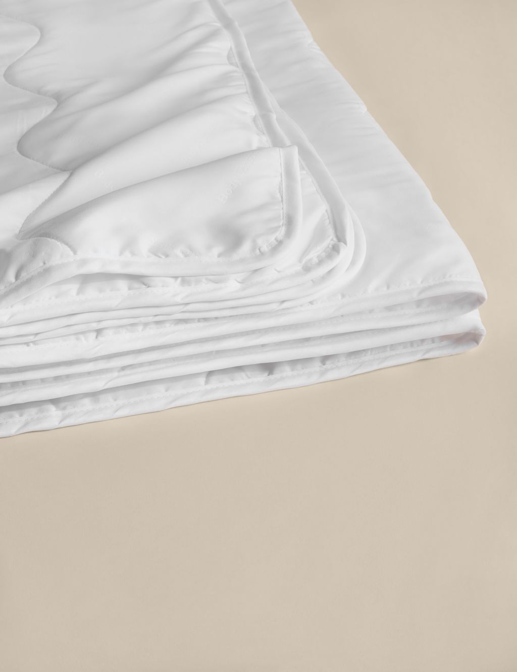 Body Sensor Body Temperature Control 1 Tog Duvet - Double (4 ft 6) - White, White