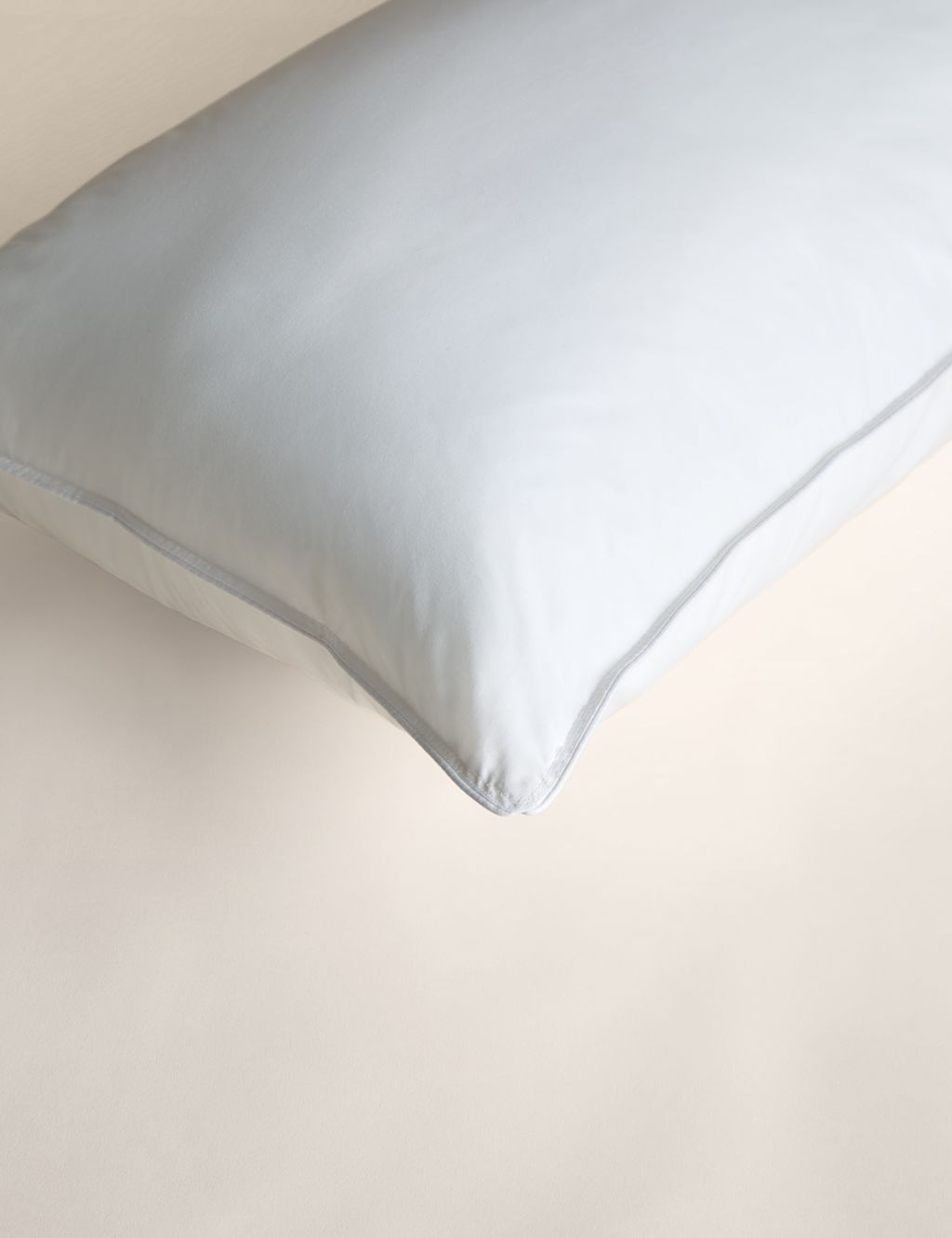 M&S Smart Wash & Dry Kingsize Firm Pillow - White, White