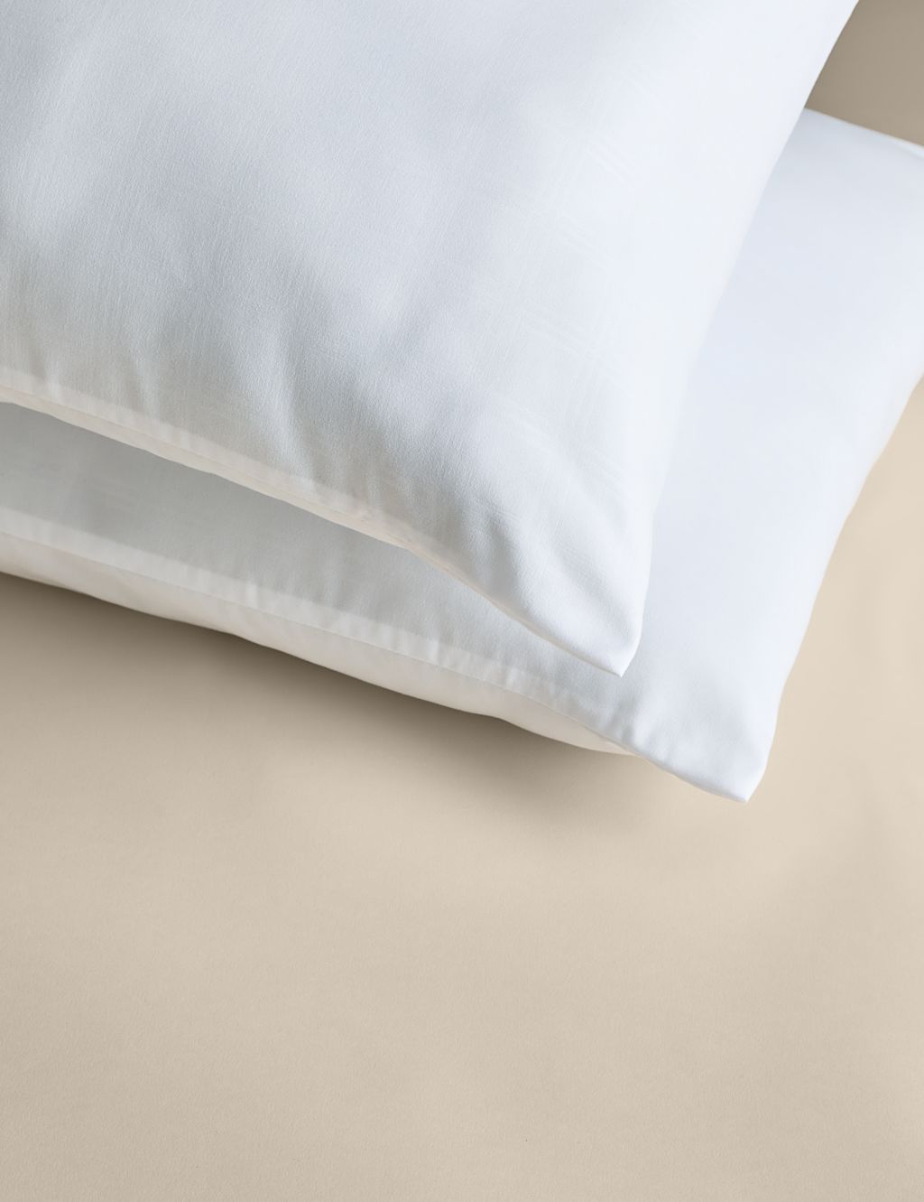 M&S 2 Pack Warm & Toasty Firm Pillows - White, White