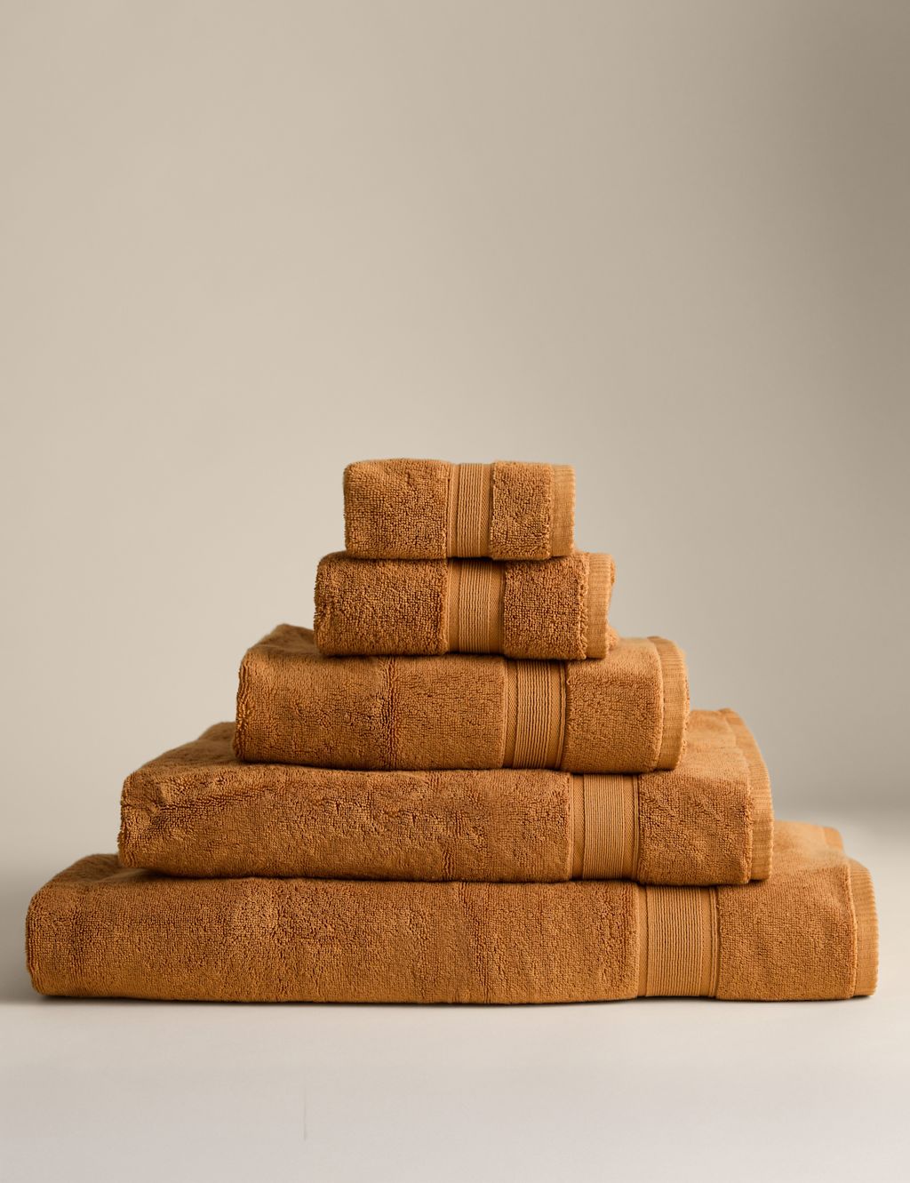 M&S Super Soft Pure Cotton Towel - Bath Sheet - Spice, Spice