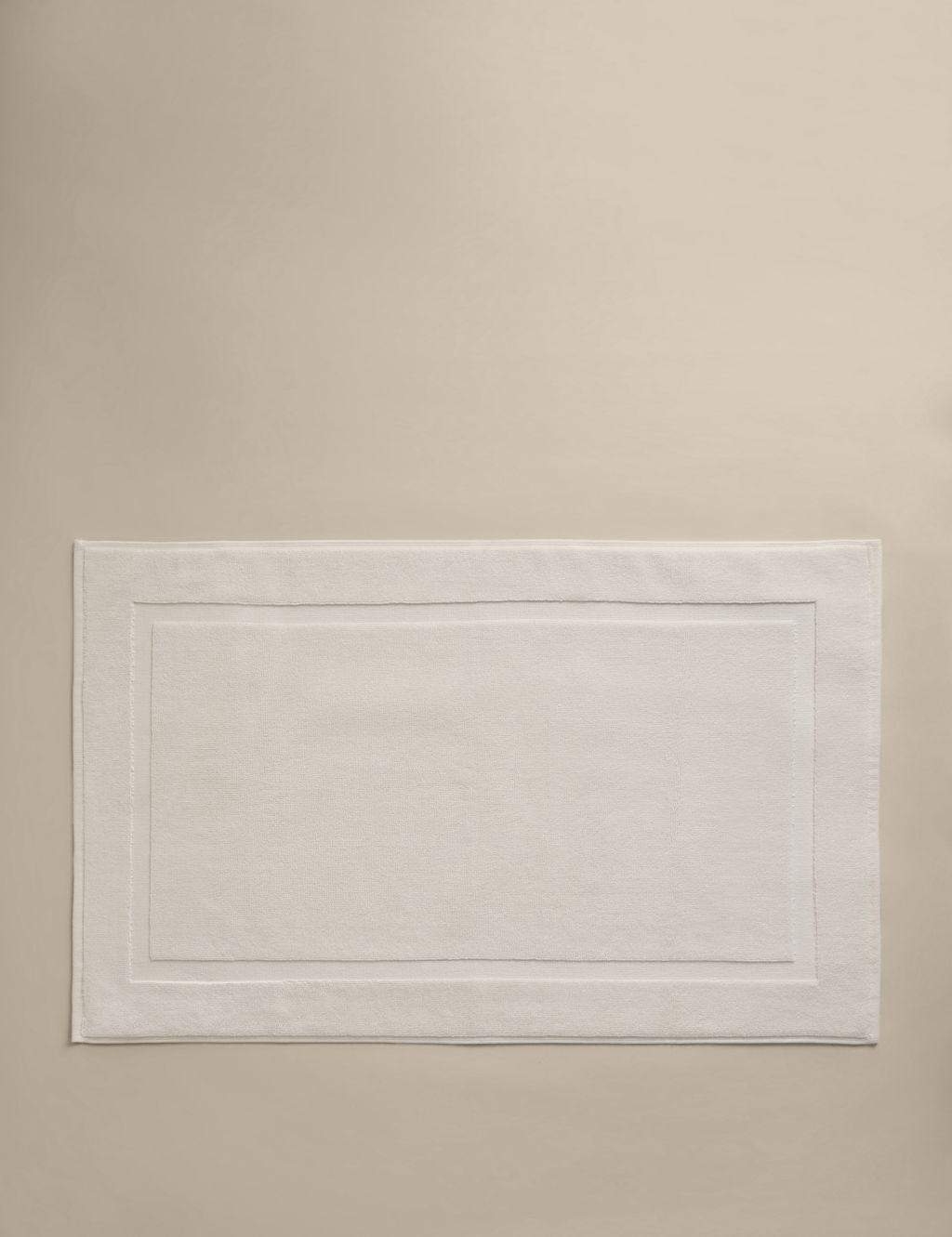 M&S Luxury Egyptian Cotton Bath Mat - Ivory, Ivory