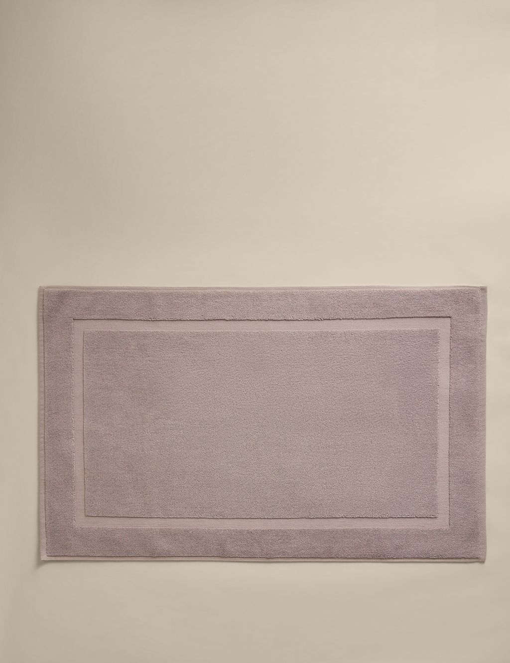 M&S Luxury Egyptian Cotton Bath Mat - Putty, Putty