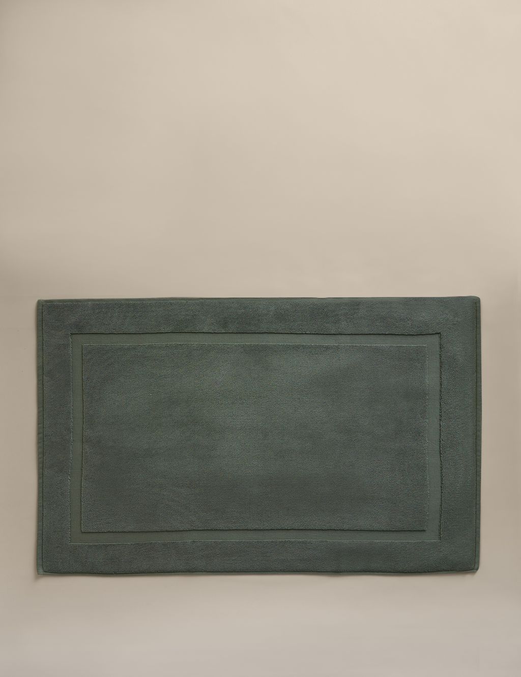 M&S Luxury Egyptian Cotton Bath Mat - Smokey Green, Smokey Green