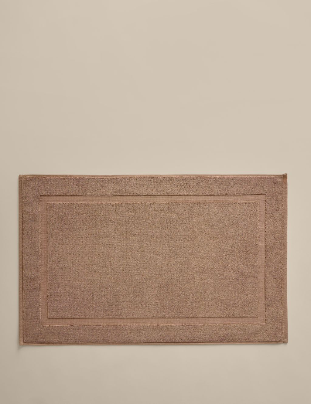 M&S Luxury Egyptian Cotton Bath Mat - Caramel, Caramel