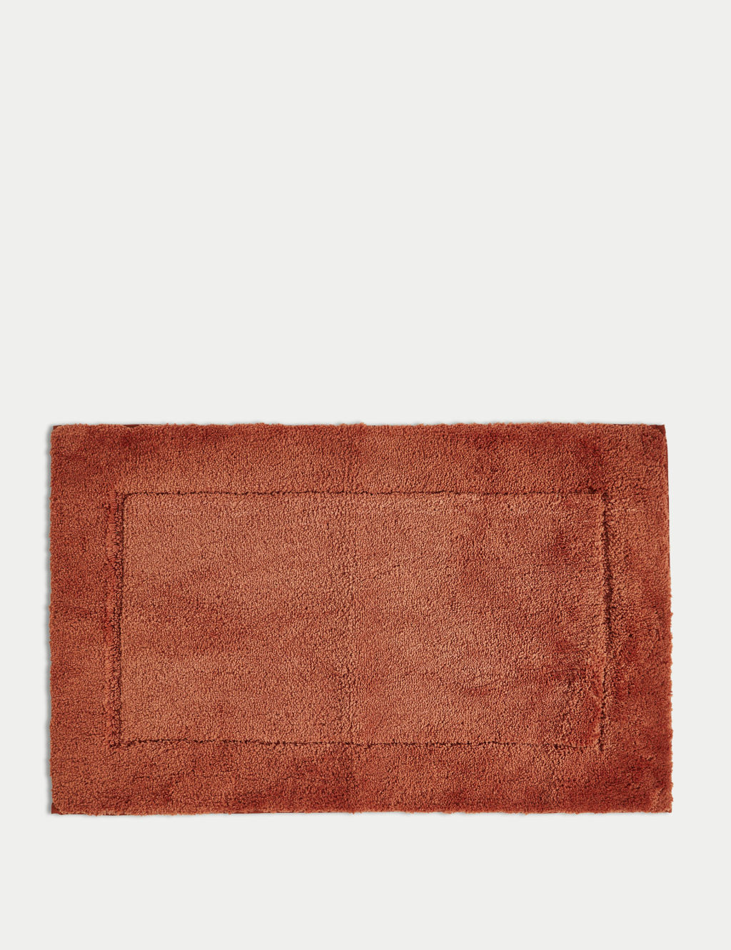 M&S Super Soft Quick Dry Bath Mat - Terracotta, Terracotta