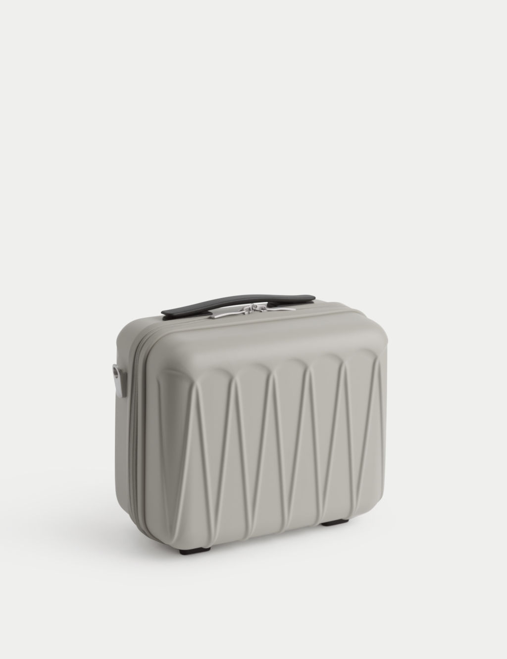 M&S Amalfi Vanity Case - 1SIZE - Pebble, Pebble