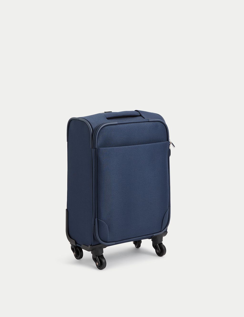 M&S Palma 4 Wheel Soft Cabin Suitcase - 1SIZE - Navy, Navy