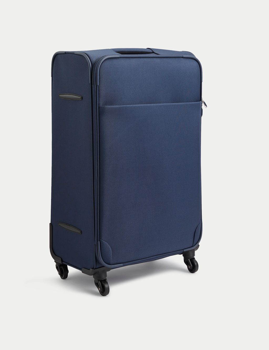M&S Palma 4 Wheel Soft Large Suitcase - 1SIZE - Navy, Navy