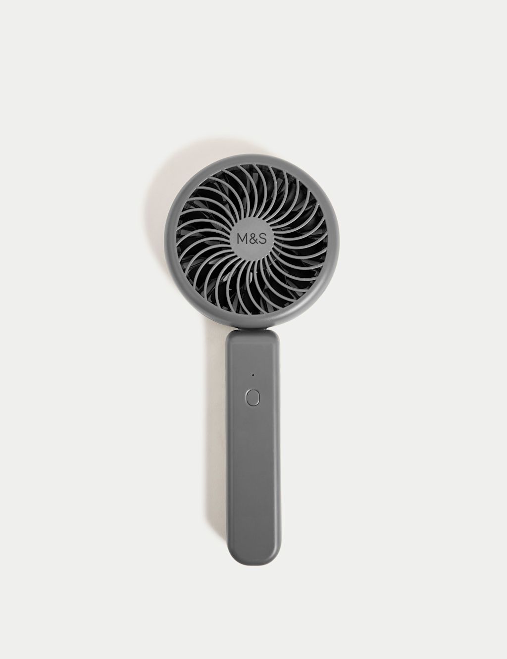 M&S Rechargeable Handheld Travel Fan - 1SIZE - Charcoal, Charcoal