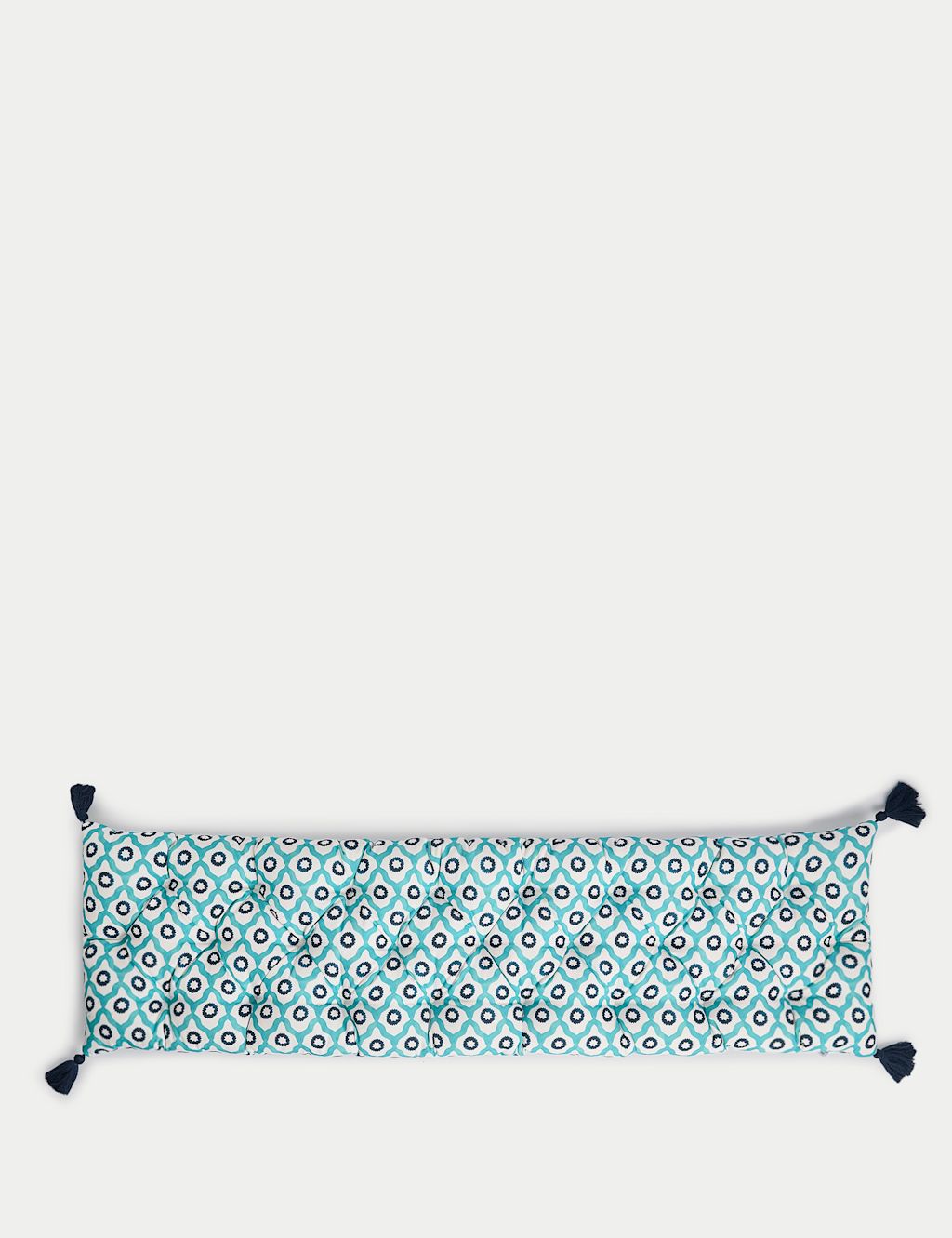 M&S Geometric Bench Pad - 1SIZE - Teal Mix, Teal Mix