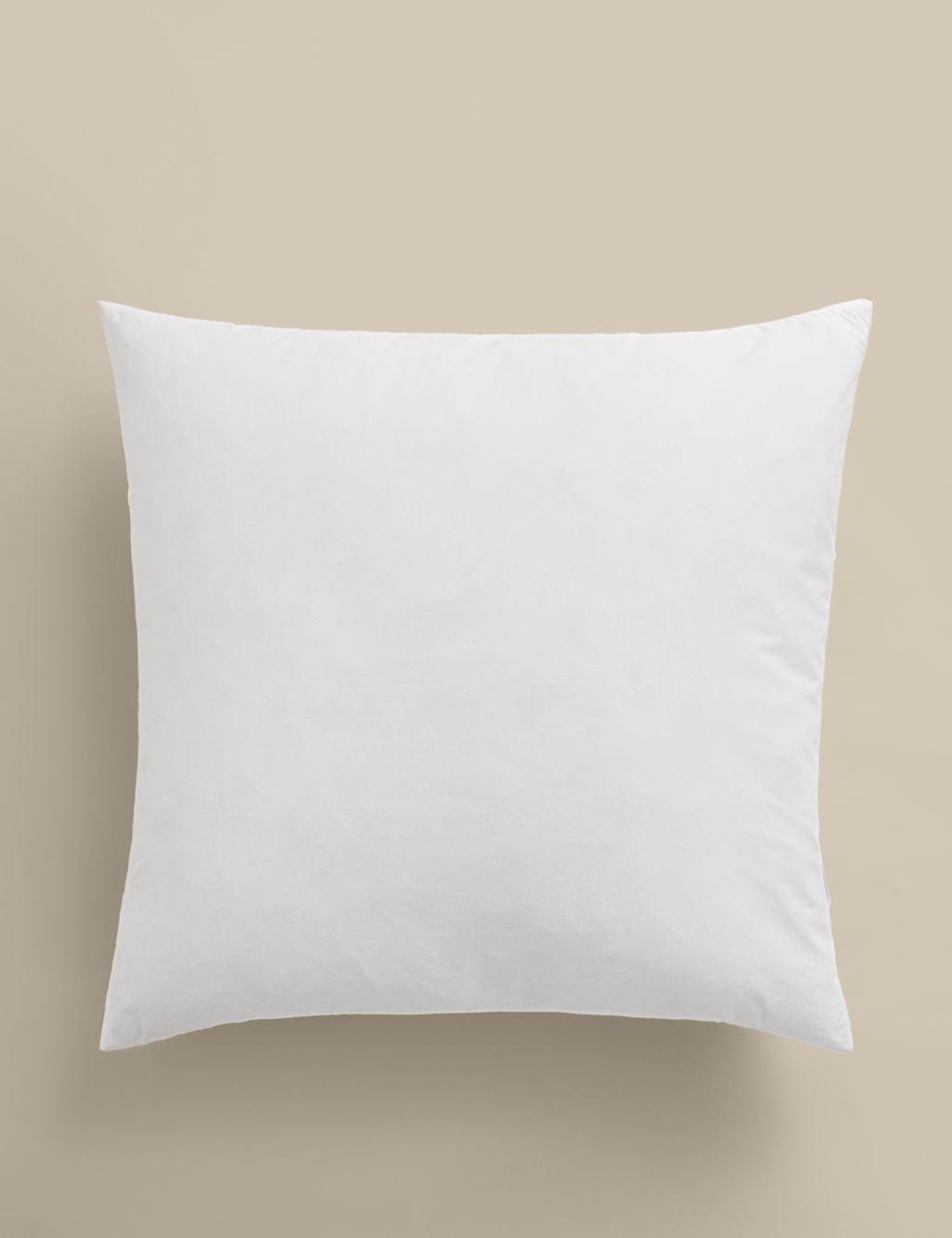 M&S Duck Feather Scatter Cushion Pad - White, White