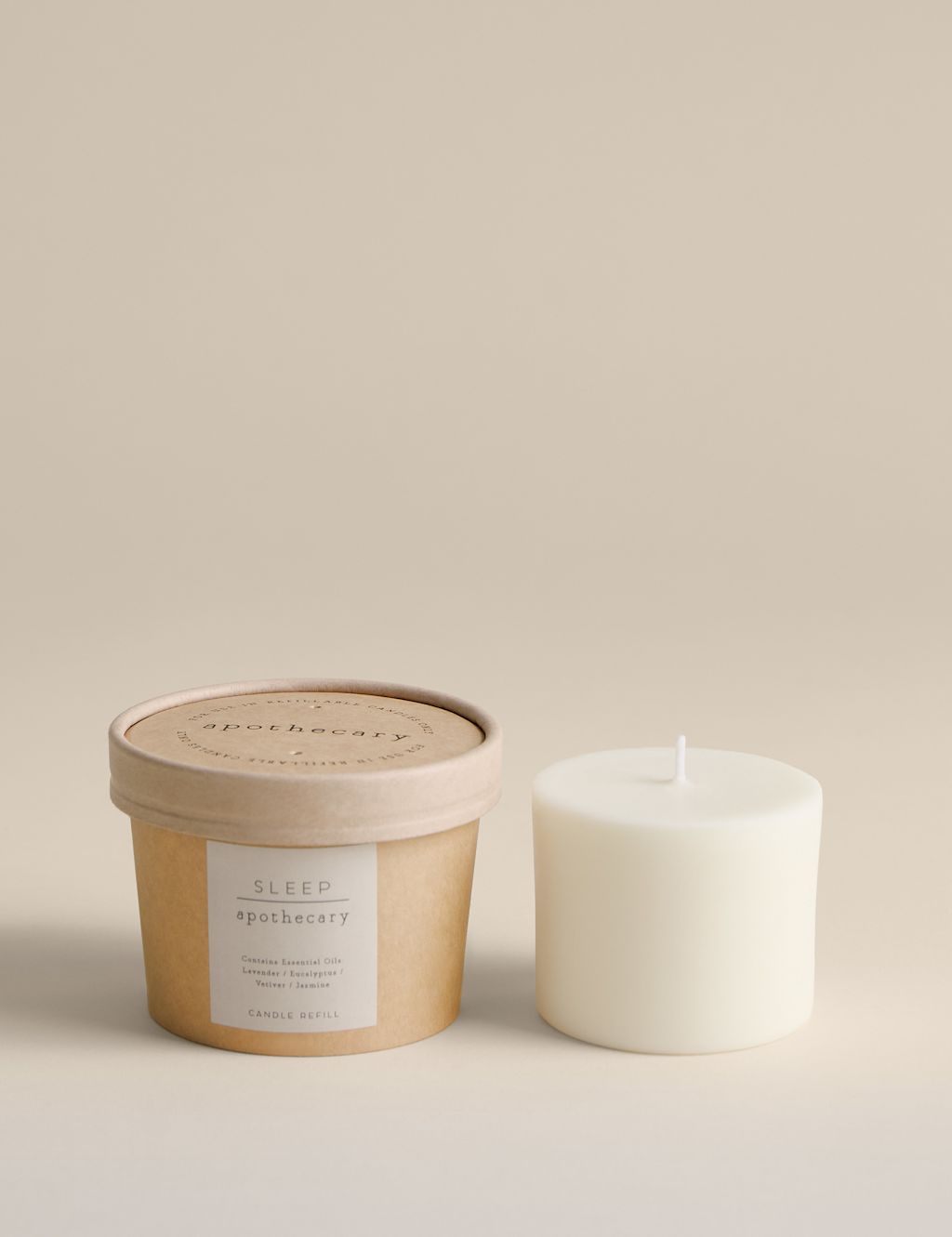 Apothecary Sleep Candle Refill - 1SIZE - Amber, Amber