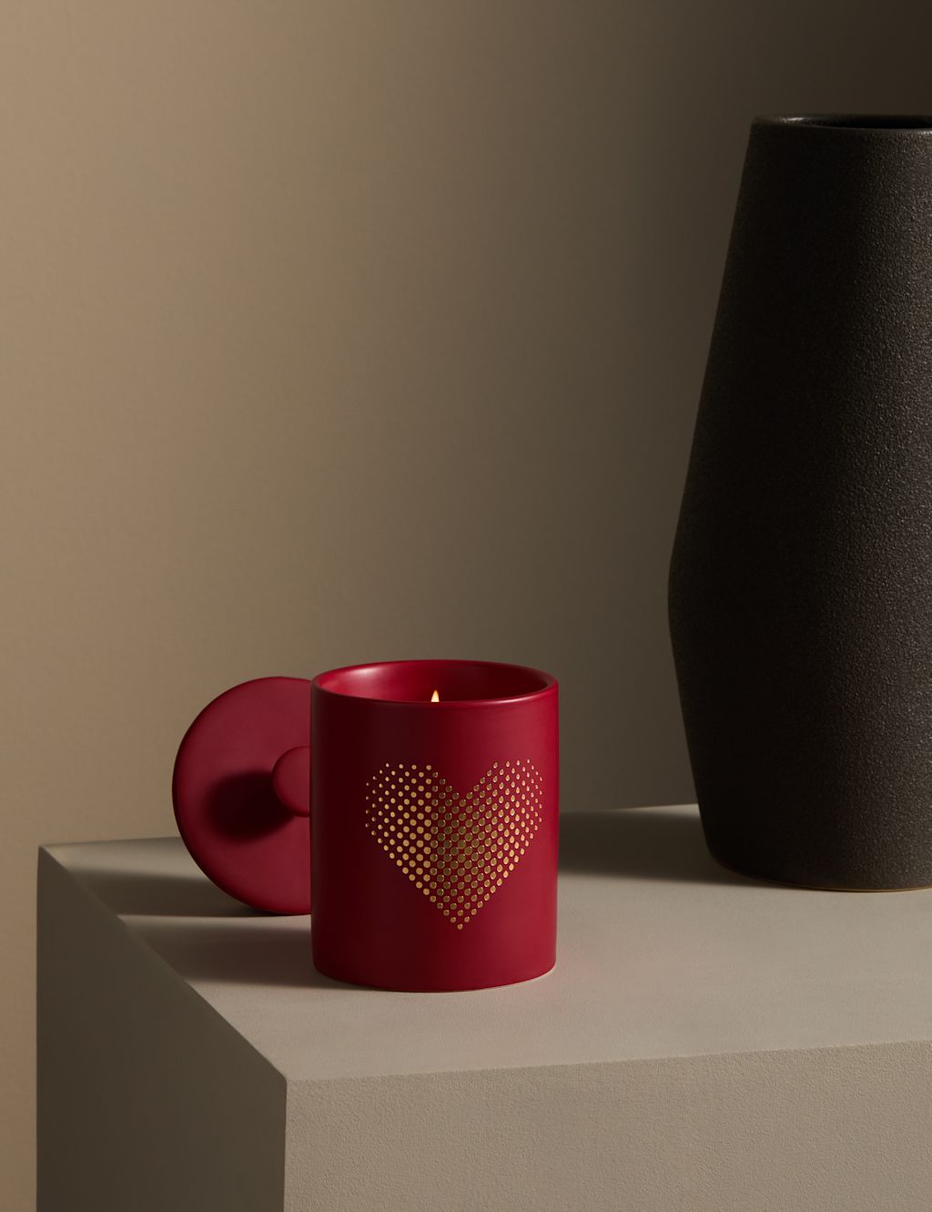 M&S X Kelly Hoppen Love Decorative Scented Candle - Red Mix, Red Mix