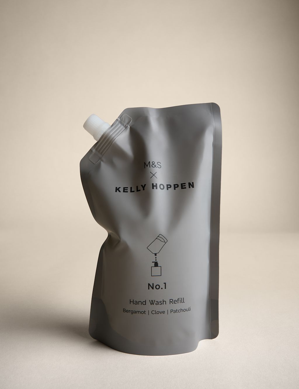 M&S X Kelly Hoppen No. 1 Fragrance Hand Wash Refill 500ml - White Mix, White Mix