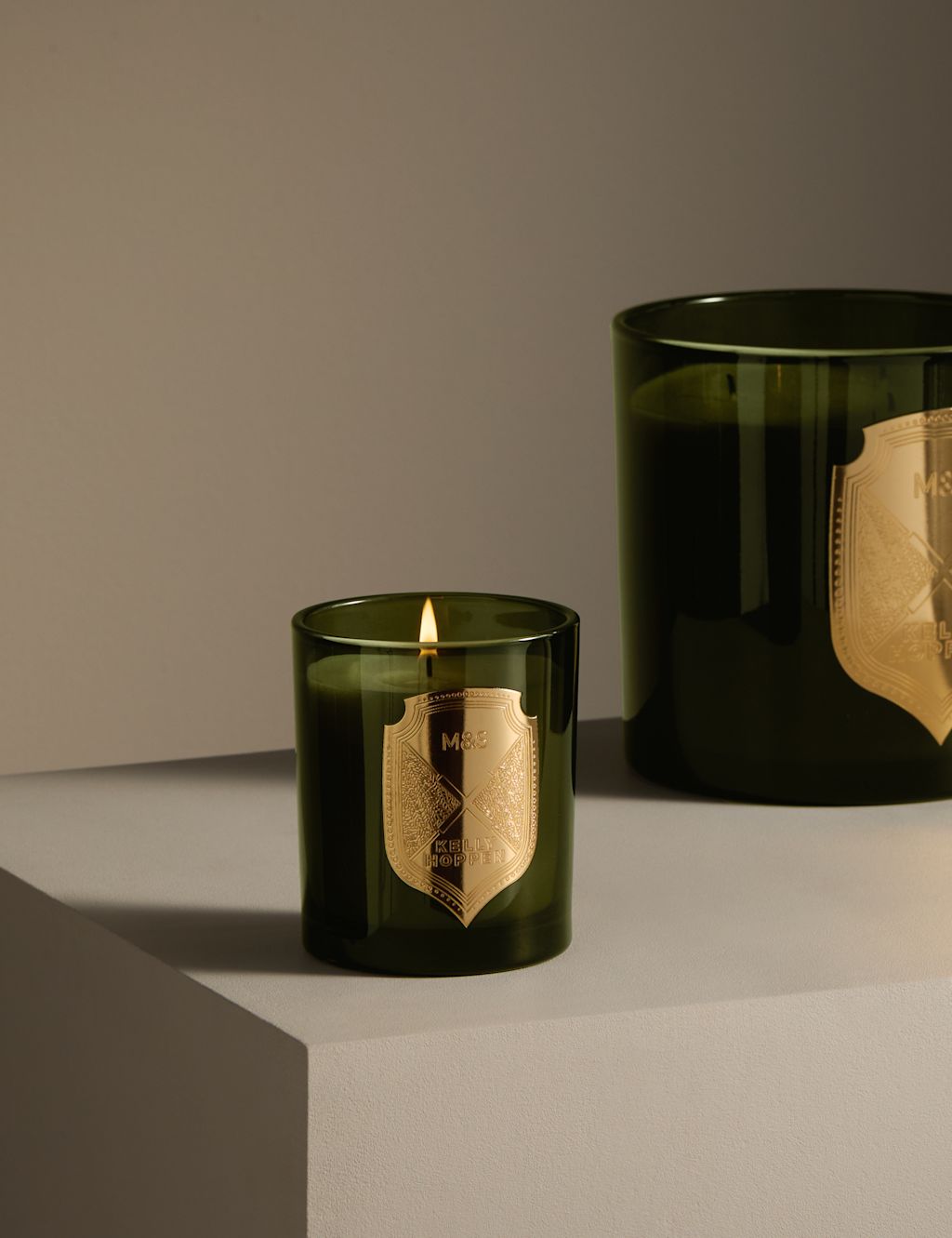 M&S X Kelly Hoppen No. 3 Fragrance Scented Candle - White Mix, White Mix