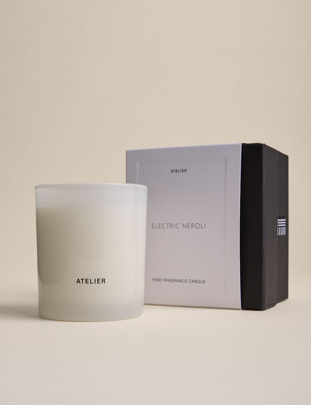 Atelier Electric Neroli Scented Candle - Black Mix, Black Mix
