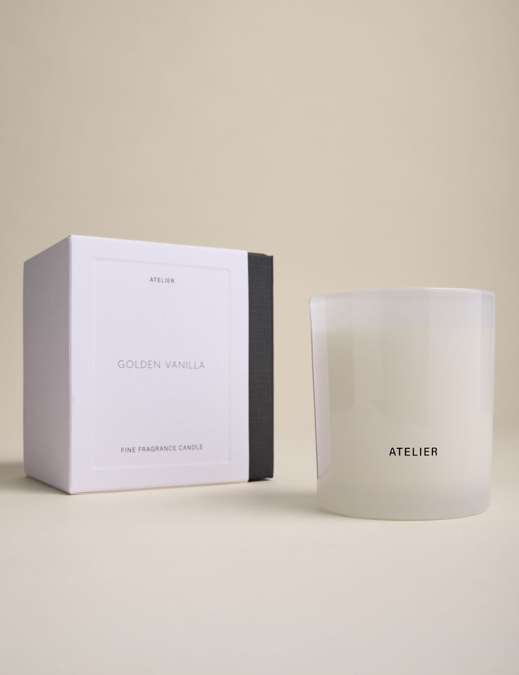 Atelier Golden Vanilla Scented Candle - Black Mix, Black Mix