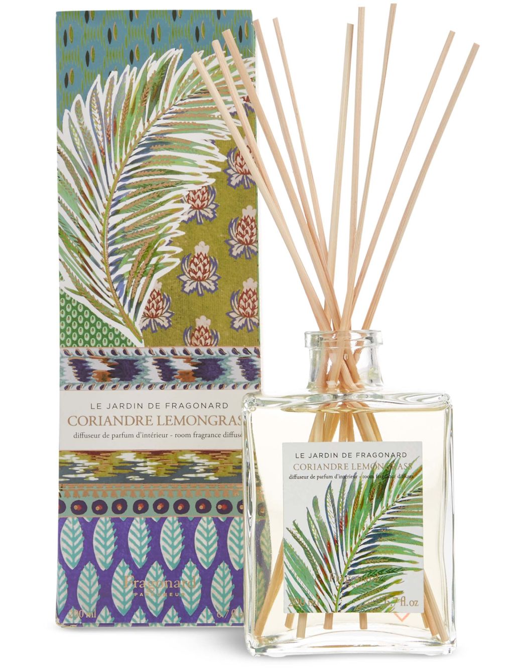 Fragonard Coriandre Lemongrass Diffuser 200ml - 200 ml