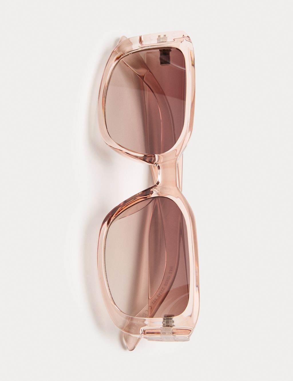 M&S Rectangle Chunky Sunglasses - Nude, Nude