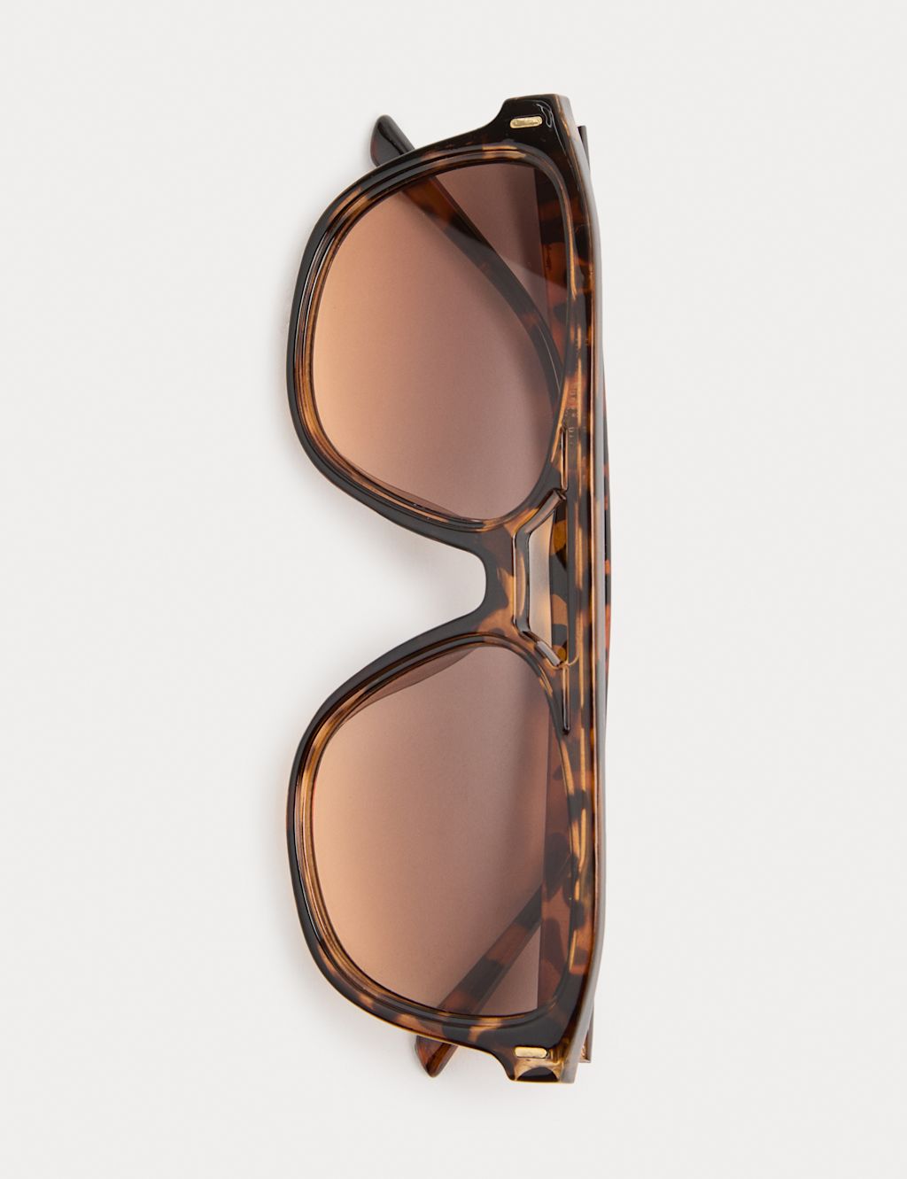 M&S Round Mask Sunglasses - Brown Mix, Brown Mix