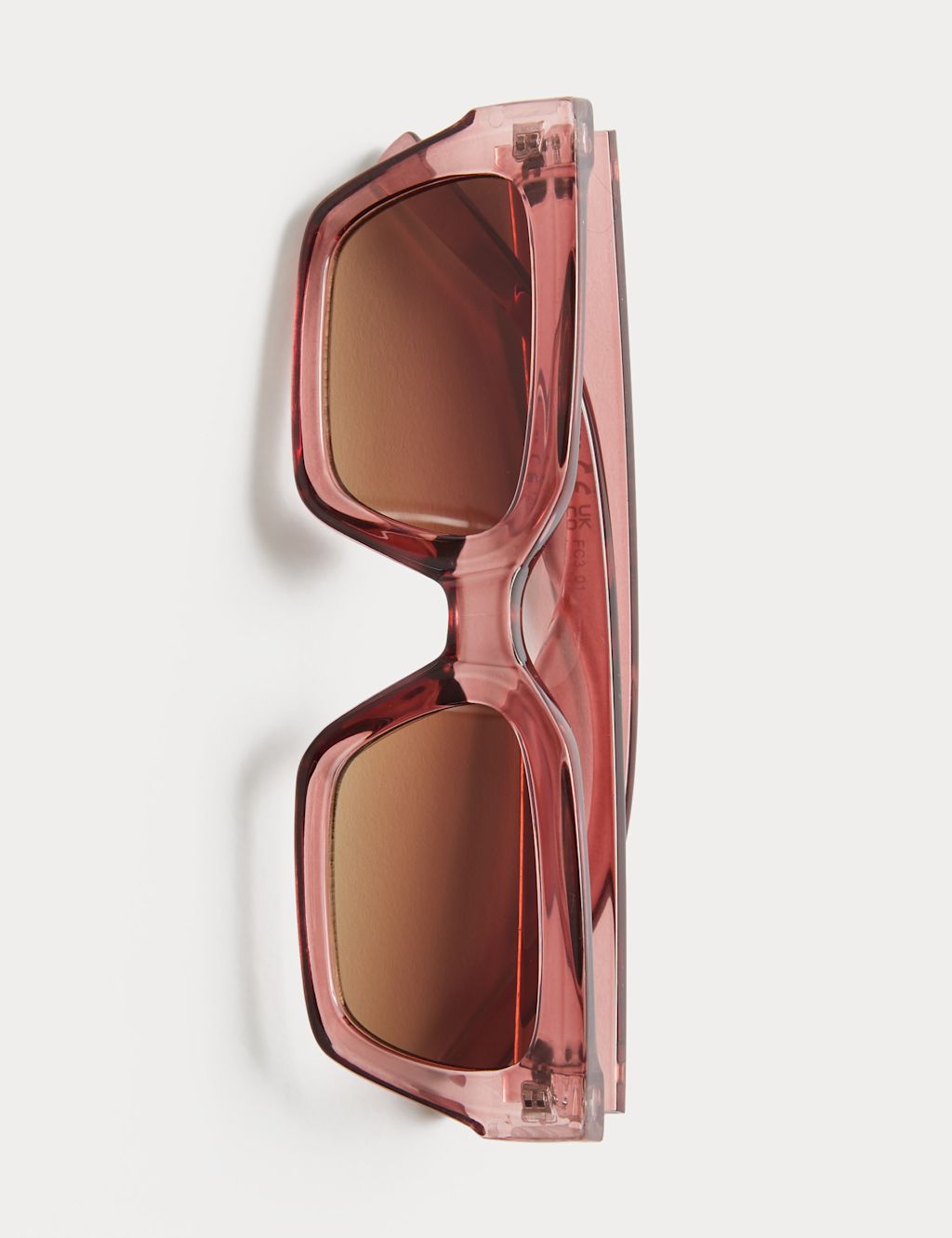 M&S Square Sunglasses - Pink, Pink