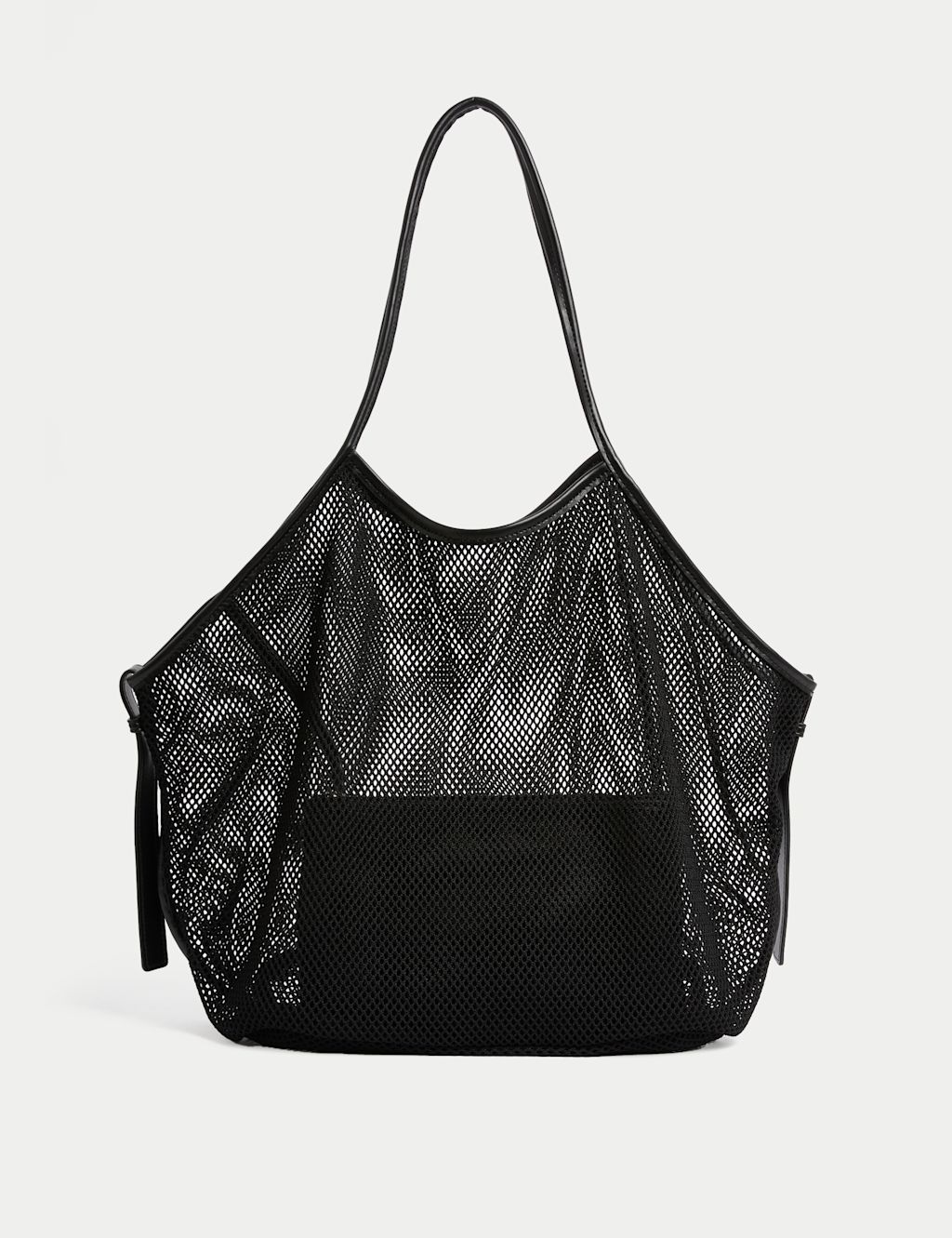 M&S Mesh Tote Bag - 1SIZE - Black, Black