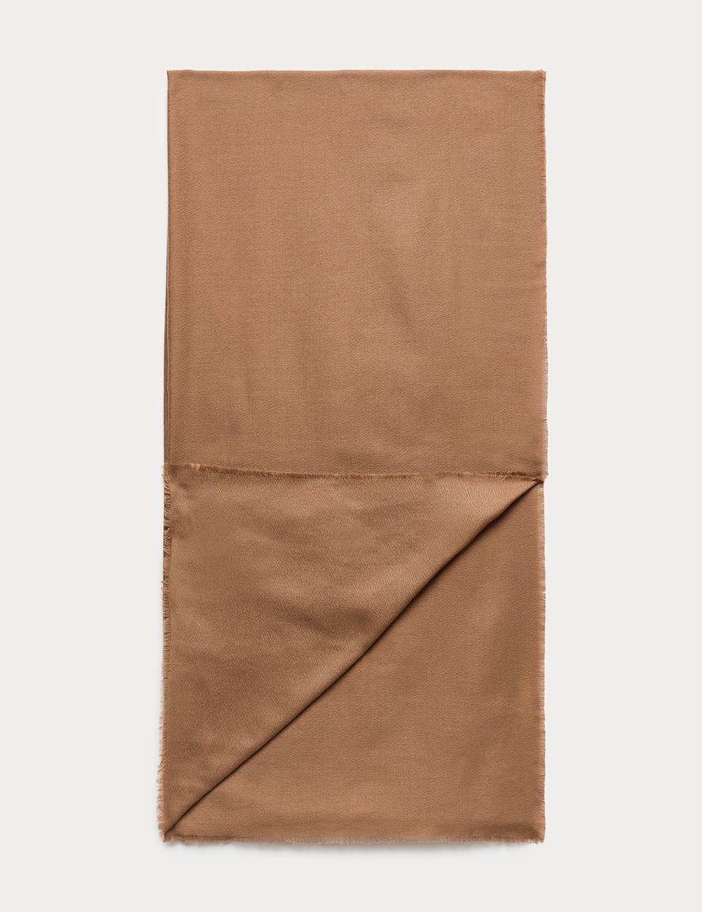M&S Plain Lightweight Scarf - Mocha, Mocha