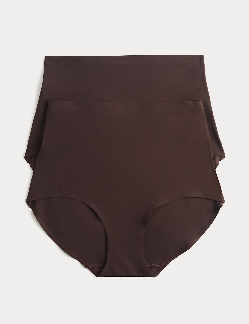 Body by M&S 2 Pack Body Invisibles&trade; No VPL Shaping Briefs - 10 - Zircon, Zircon