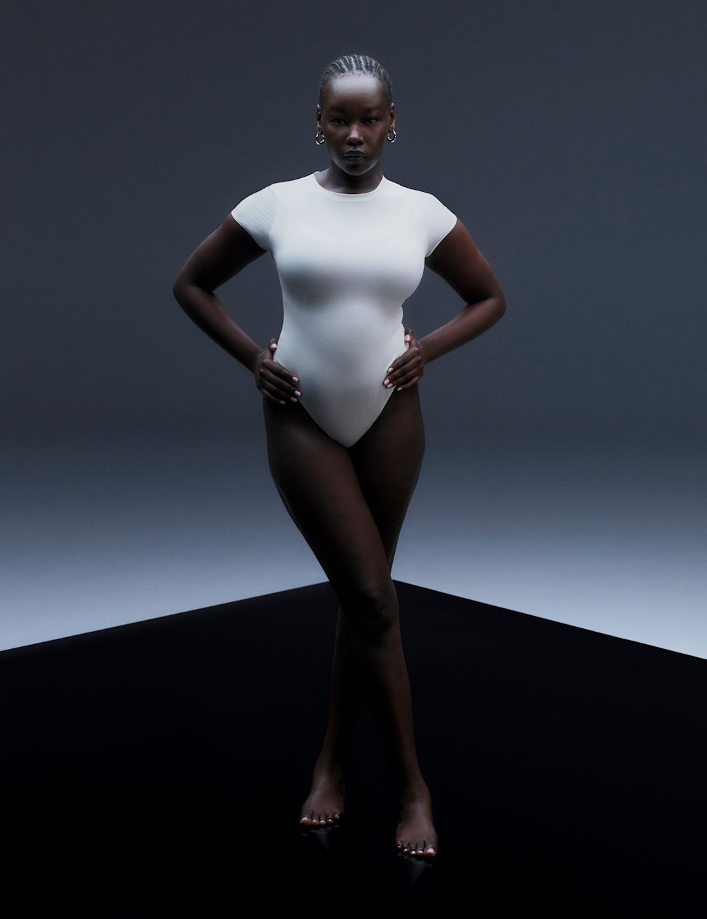Body by M&S Body Soft&trade; Smoothing T-Shirt Body - Extra Large - White, White