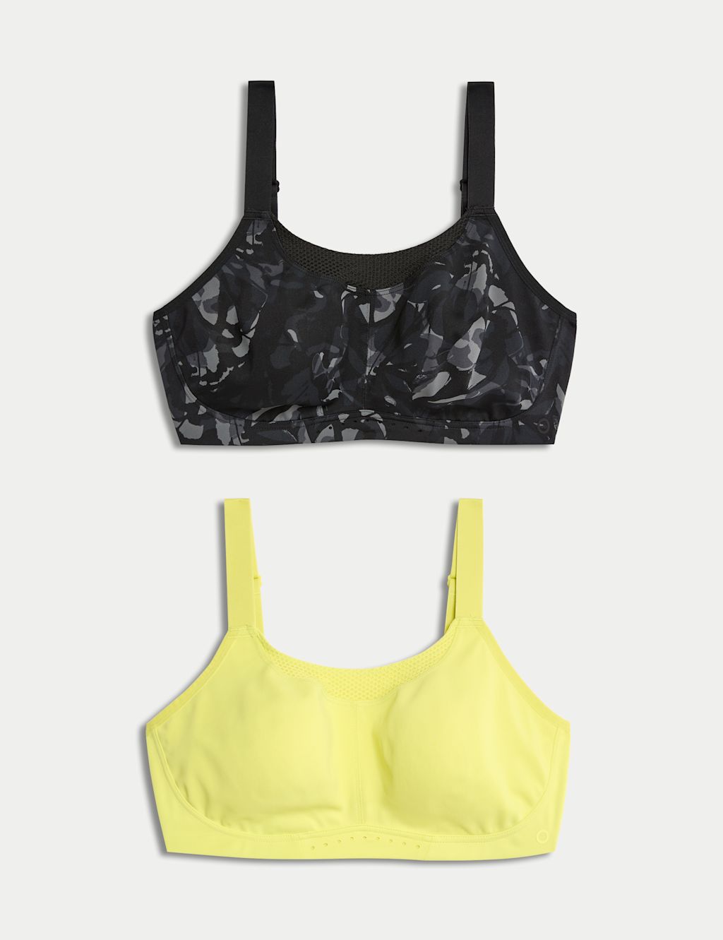 Goodmove 2 Pack Ultimate Support Sports Bra (A-H) - 32A - Grey Mix, Grey Mix