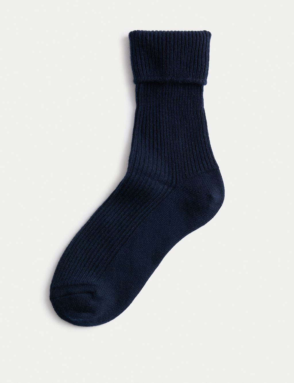 Autograph Pure Cashmere Socks - 3-5 - Navy, Navy