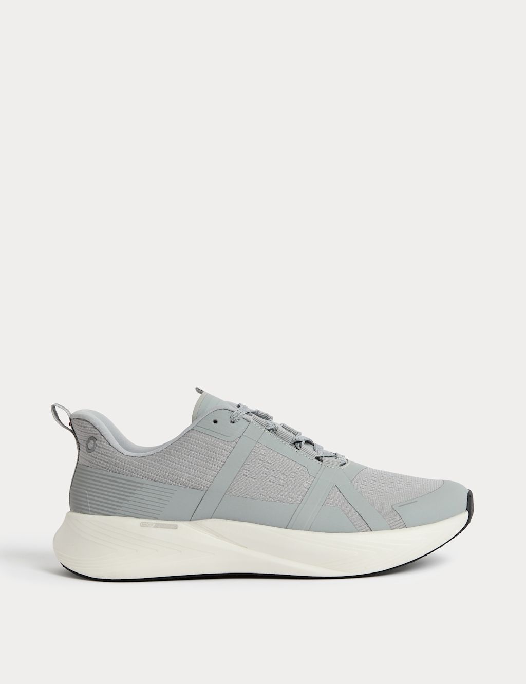 Goodmove Lace Up Shower Resistant Trainers - 9 - Grey, Grey