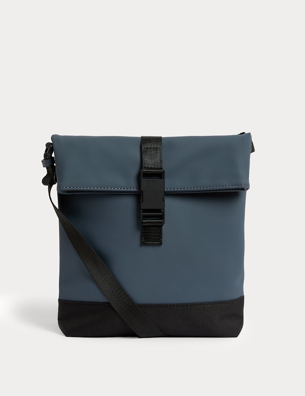 M&S Rubberised Stormwear™ Crossbody Bag - 1SIZE - Carbon, Carbon