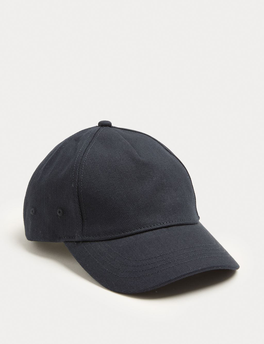 Autograph Pure Cotton Baseball Cap - Dark Navy, Dark Navy