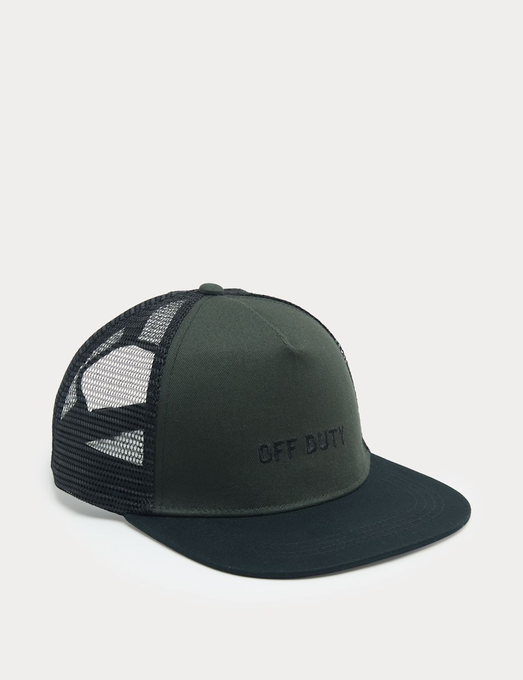 M&S Mesh Back Baseball Cap - Khaki, Khaki