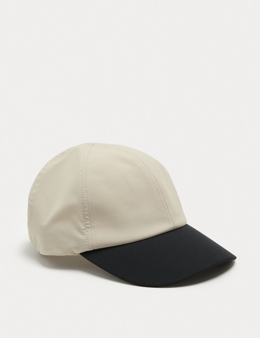 Goodmove Contrast Baseball Cap - Stone, Stone