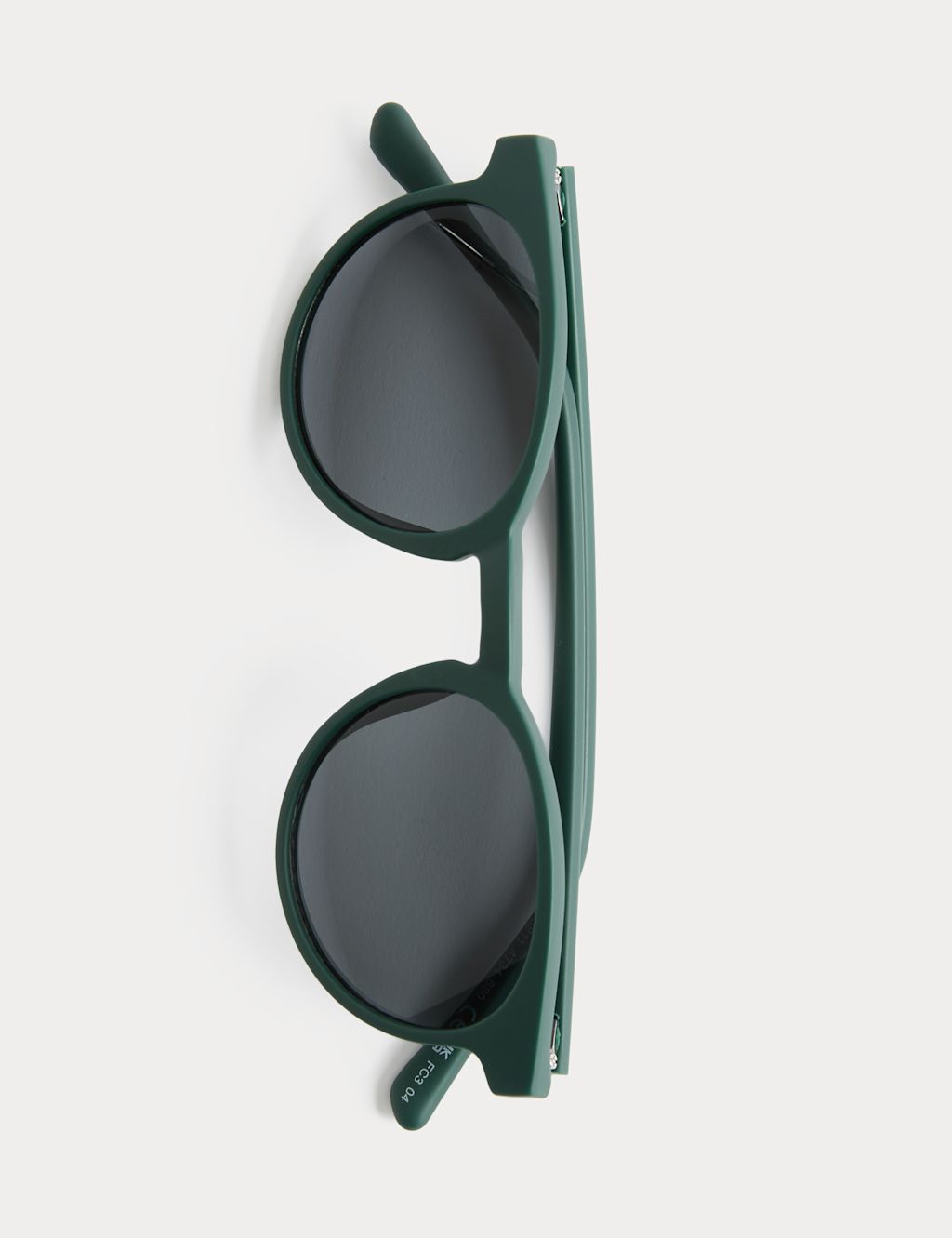 M&S Round Sunglasses - Dark Green, Dark Green