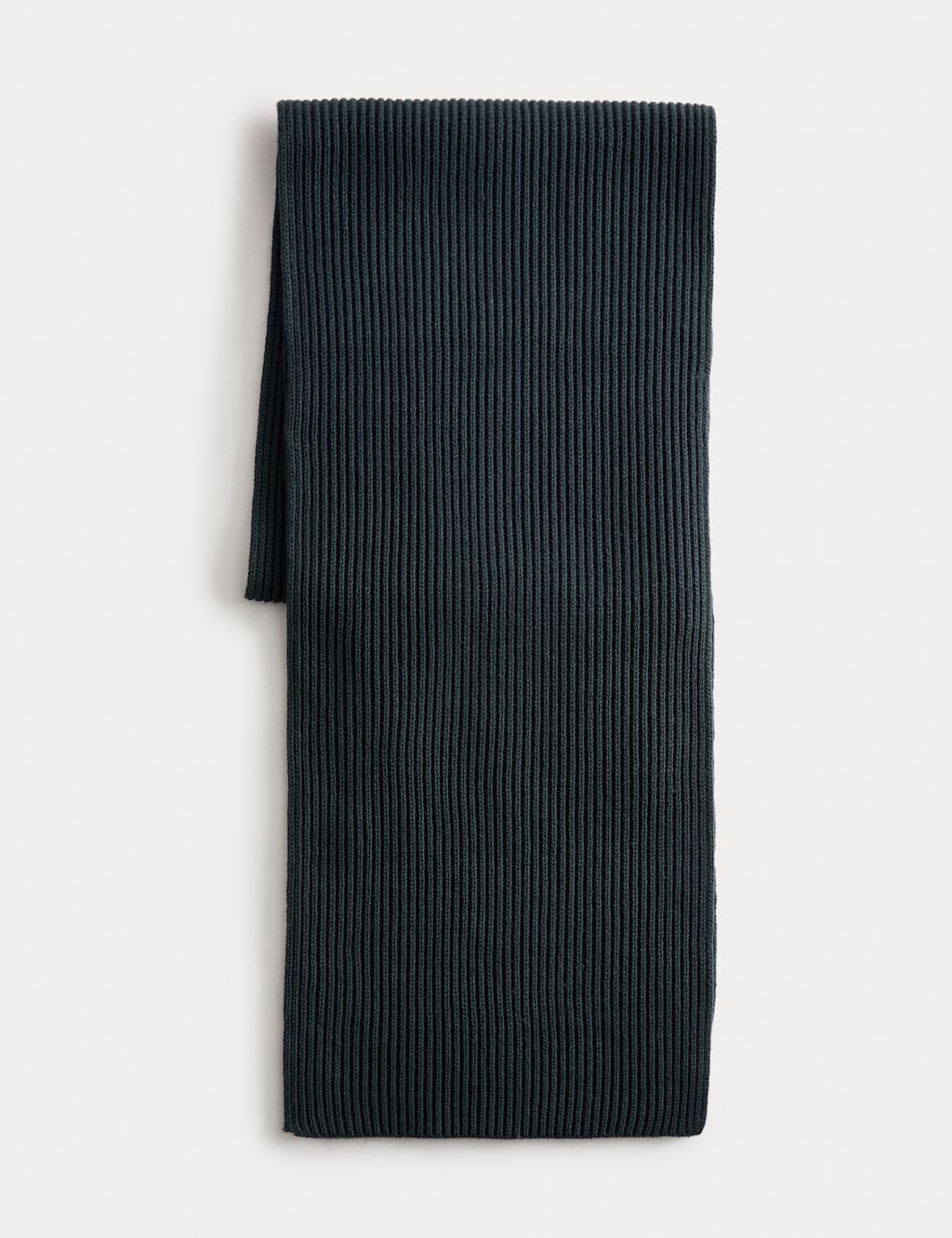 M&S Knitted Scarf - 1SIZE - Dark Ink, Dark Ink