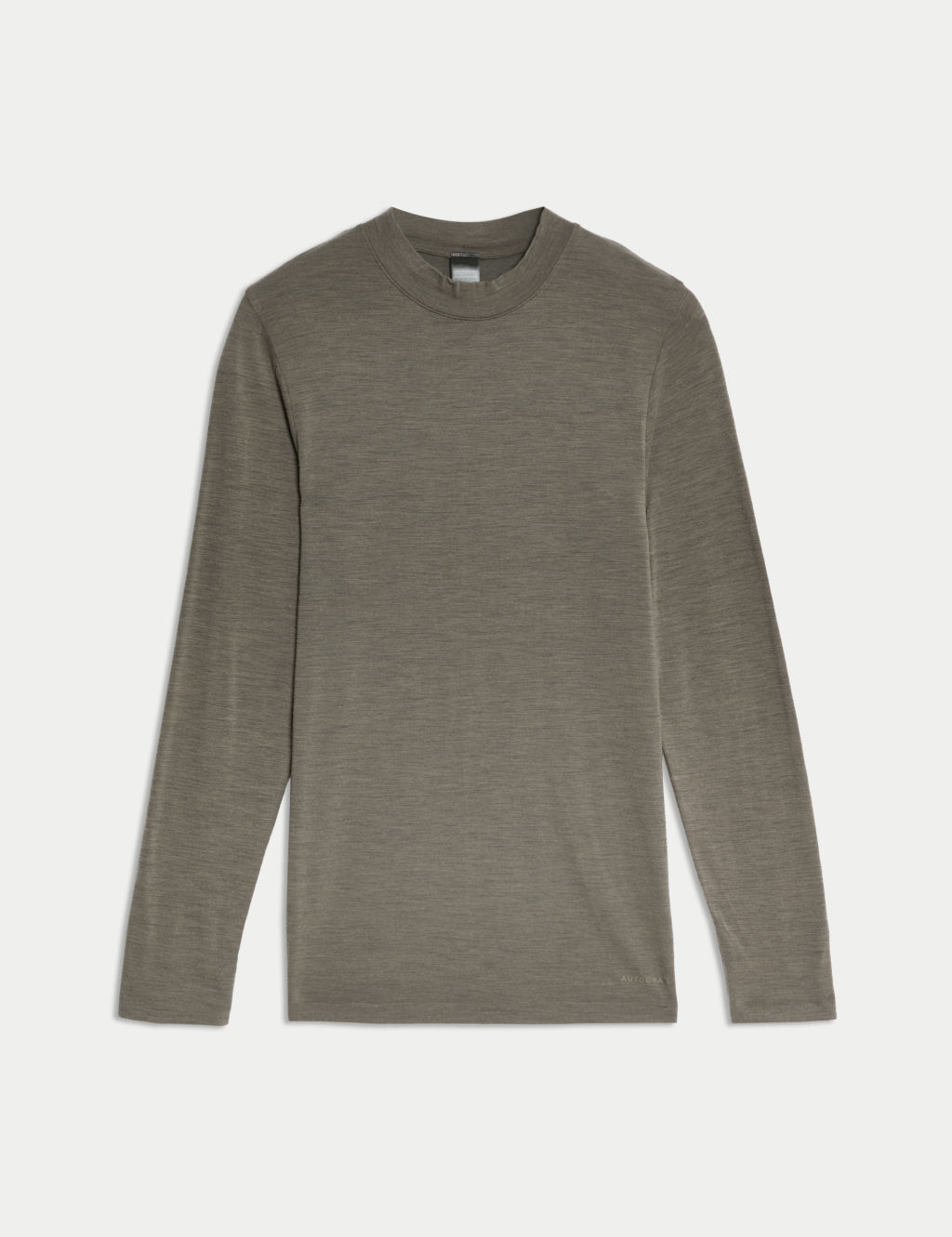 Autograph Merinotec™ Maximum Warmth Long Sleeve Thermal Top - Mole, Mole