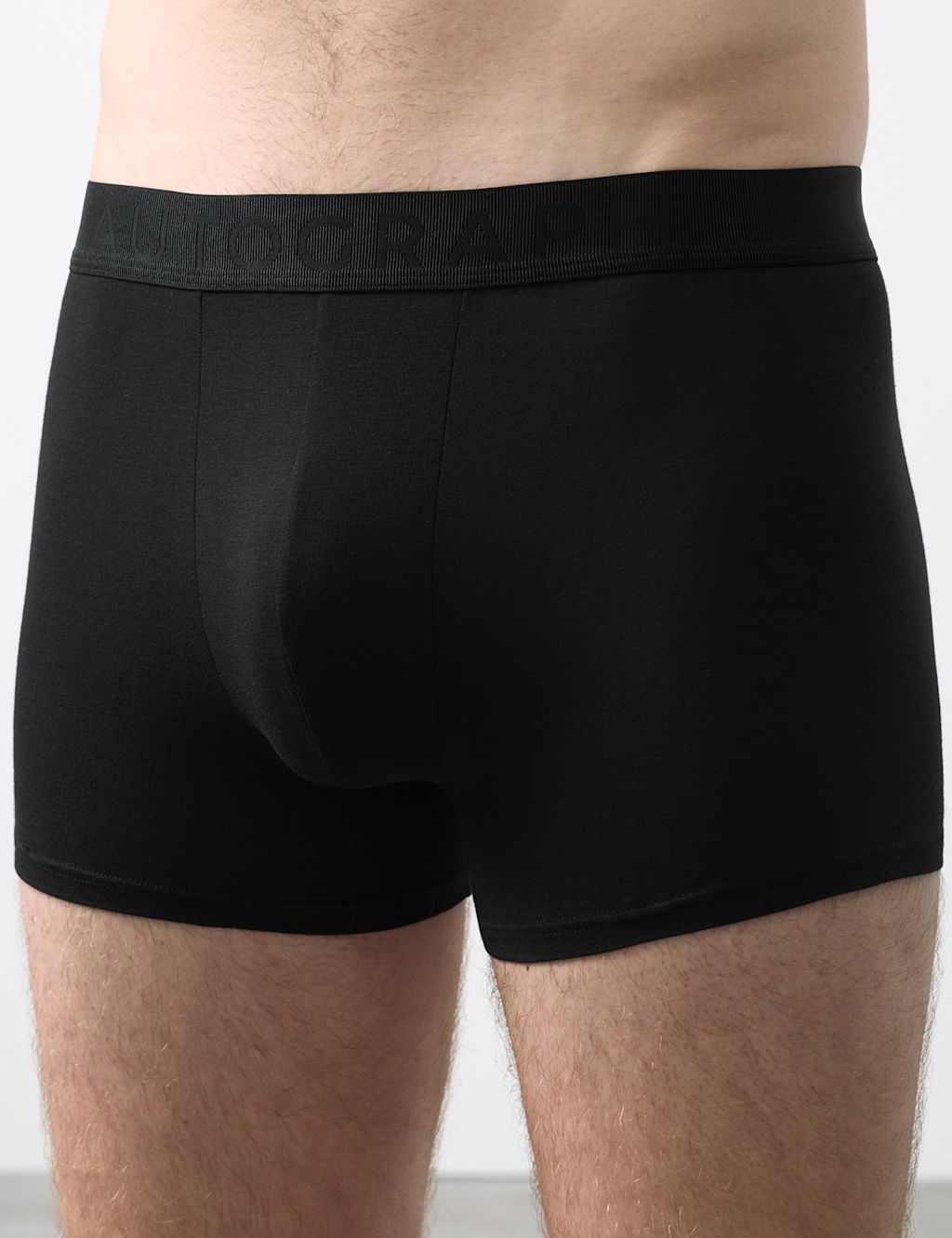 Autograph 3 Pack Supersoft Secret Support&trade; Trunks - XL - Black, Black