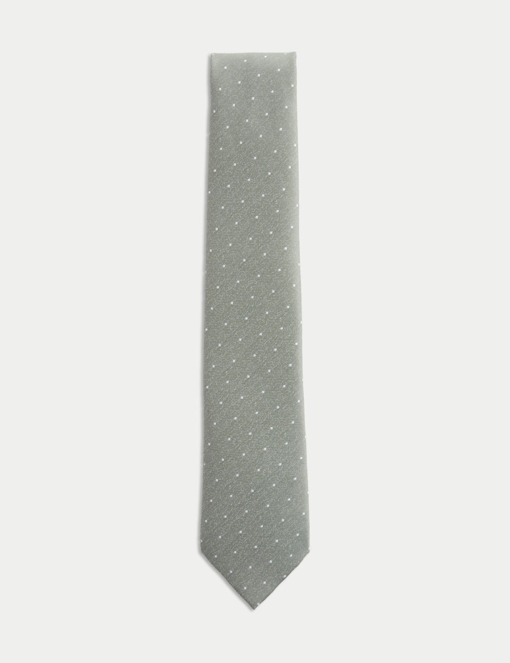 M&S Polka Dot Tie - 1SIZE - Sage, Sage