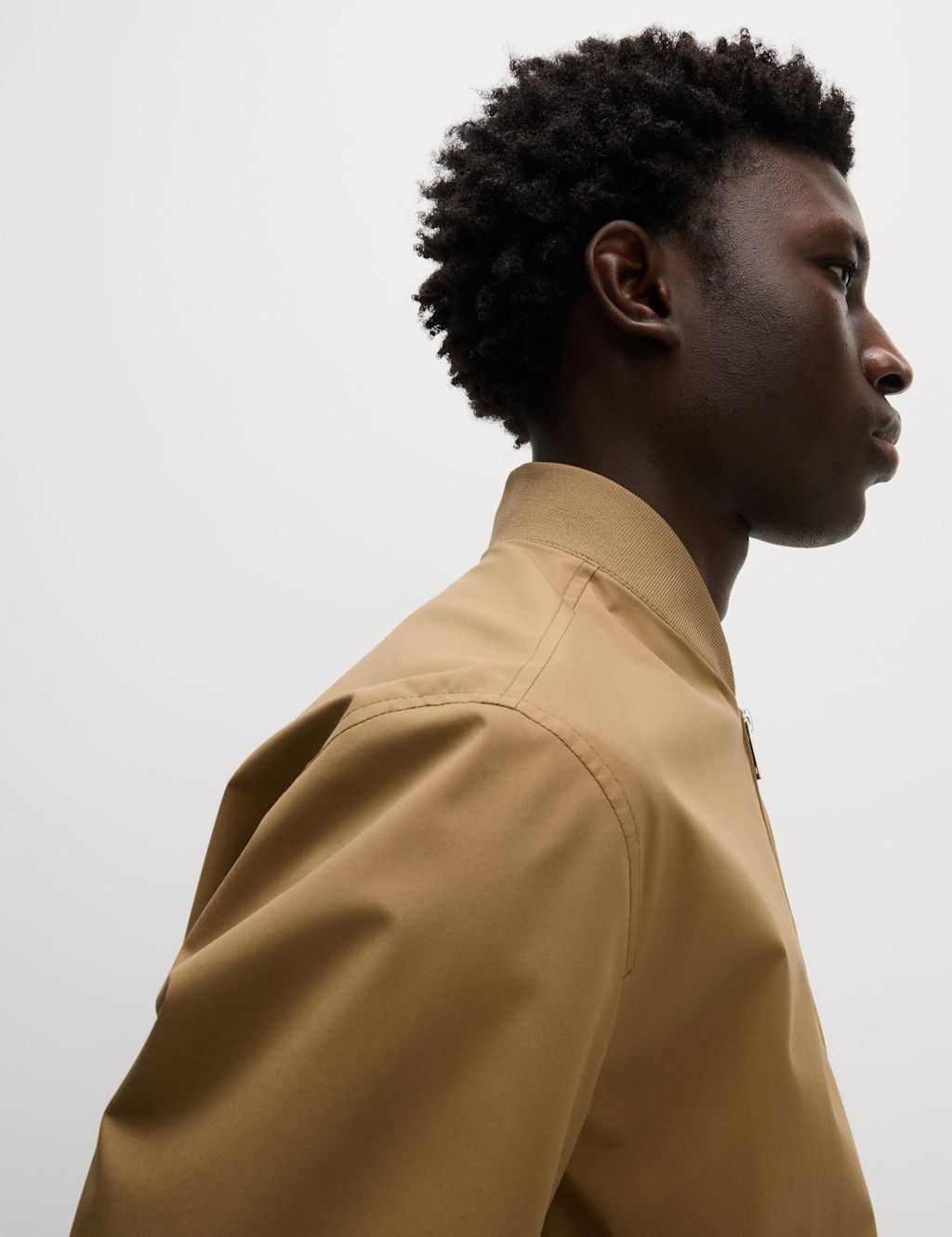 M&S Bomber Jacket with Stormwear™ - LREG - Cognac, Cognac
