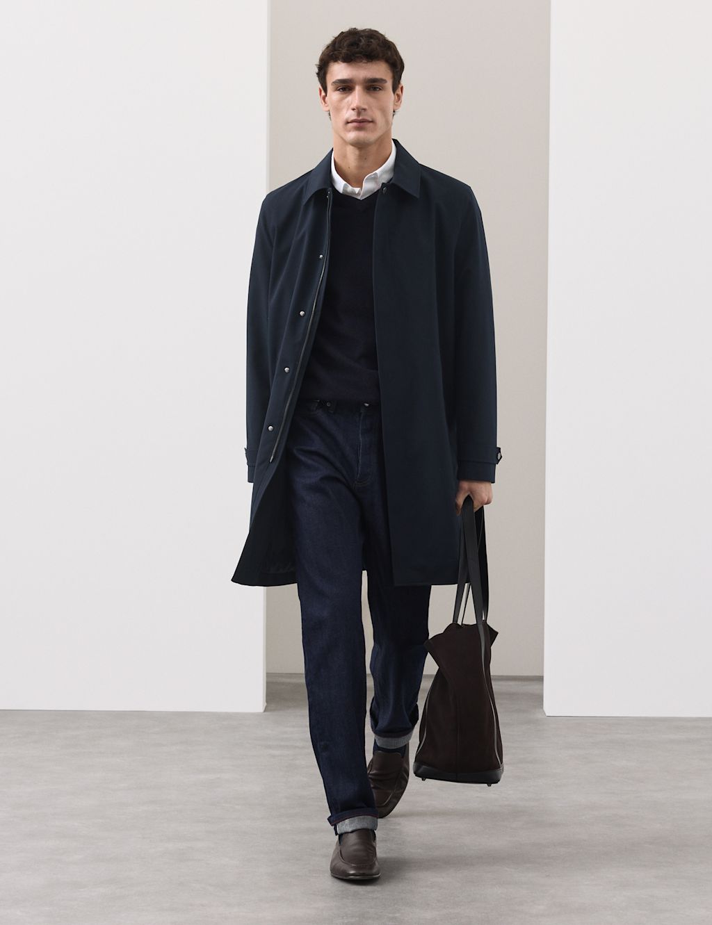 Autograph Performance Tech Mac with Wool - XL - Dark Navy, Dark Navy
